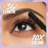 Maybelline The Falsies Surreal Extensions Washable Mascara, Volumizing, Lengthening Mascara Make Up, Very Black, 1 Count - Image 4