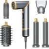 Easywave Air Wrap Hair Styler: Flexible 5 in 1 Styling & Drying System, Professional Hot Air Brush Set for Fast Drying, Curling, Volumizing, Smoothing & Styling, Oval Brush, Concentrator - Image 9
