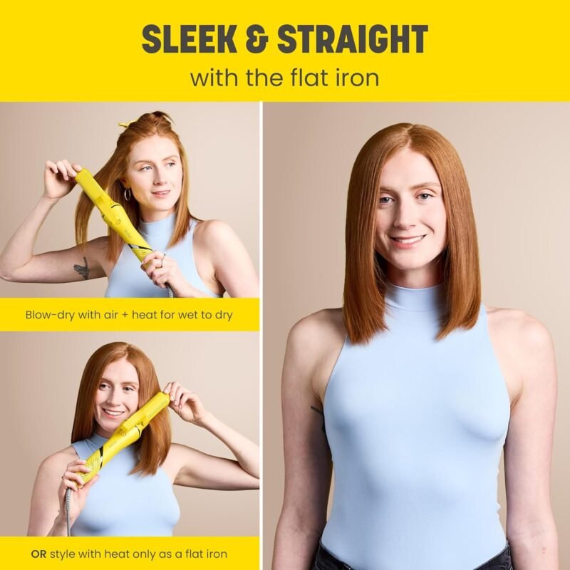 Drybar All-Inclusive Air + Active Heat 8-in-1 Multi-Styler, for Fast Drying, Long-Lasting Curls, Blowouts, Sleek Styles - Wet or Dry Styling Made Easy - Image 6