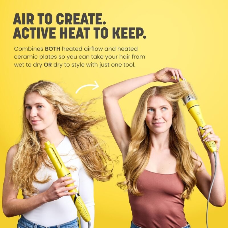 Drybar All-Inclusive Air + Active Heat 8-in-1 Multi-Styler, for Fast Drying, Long-Lasting Curls, Blowouts, Sleek Styles - Wet or Dry Styling Made Easy - Image 9