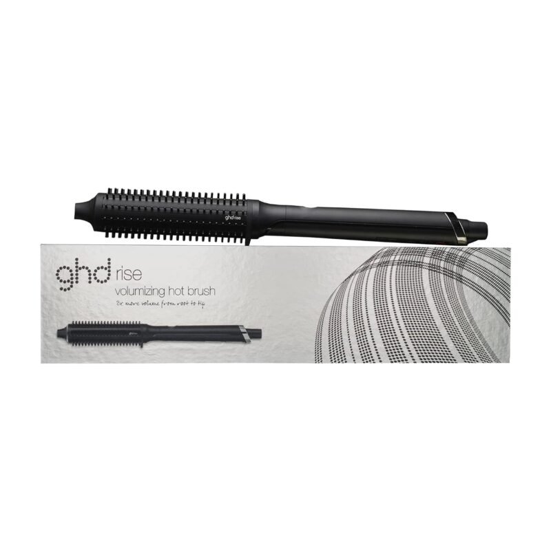 ghd Rise Volumizing Hot Hair Brush - Professional 1.25” Hot Brush for Dry Hair with Maximum Root Lift, 2x Volume, 365ºF Safe Styling Temperature Technology and Auto Sleep Mode - Black - Image 9