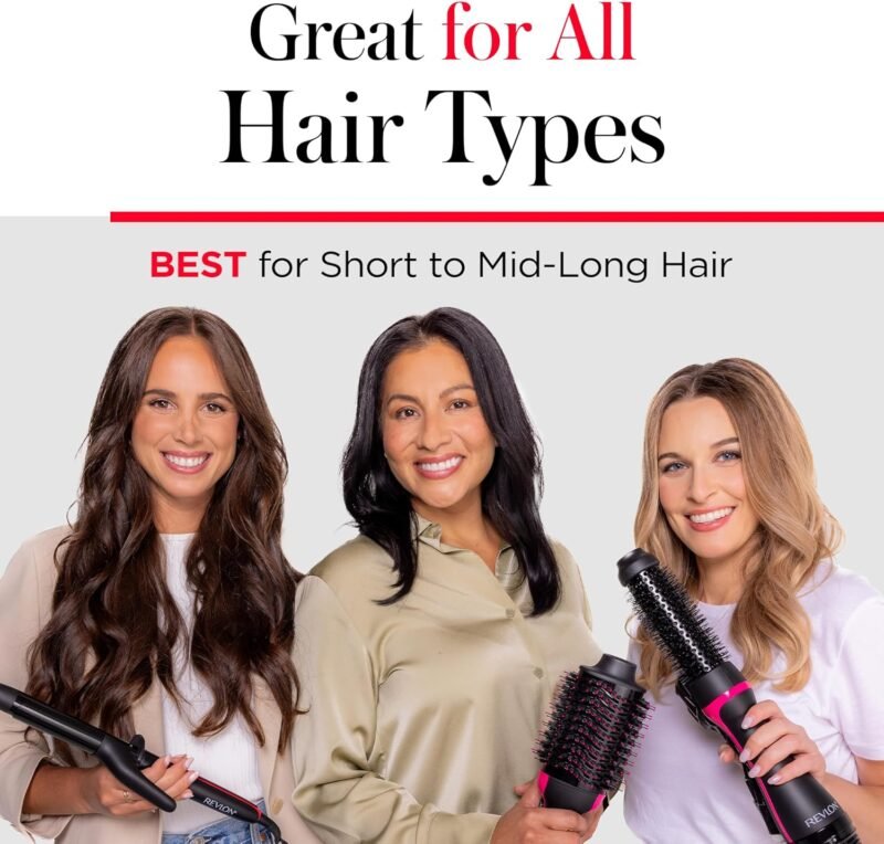 REVLON One Step Volumizer Plus Hair Dryer and Styler | More Volume, Less Damage, and More Styling Control for Easy and Fast Salon-Style Blowouts, Plus Travel Friendly (Teal) - Image 7