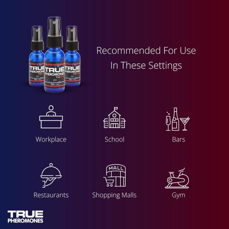 True Love Pheromones for Men, Long Lasting Pheromone Cologne to Attract Women, Premium Men’s Cologne with Advanced Formula and High Pheromone Concentration for Maximum Attraction (1 Oz Bottle) - Image 4