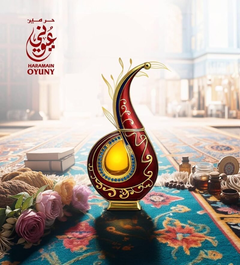 Al Haramain Oyuny 20ml Concentrated Perfume Oil for Unisex - Arabian Perfume for Women and Men - Long Lasting Floral Fragrance with Notes of Bergamot, Rose, Patchouli, Pineapple - Arabic Perfume - Image 4