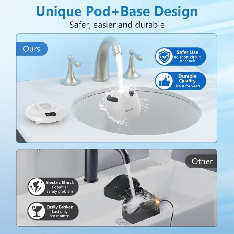 2025 Ultrasonic Retainer Cleaner for Dentures & Aligner, Durable Removable Base and Top Cover, Denture Cleaner Machine with 4 Modes for Mouth Guards, Jewelry, Rings, etc (White) - Image 3
