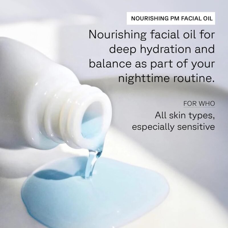 Acure Seriously Soothing Tansy Night Rose Oil - Soothes, Deep Hydrate & Moisturize Dry, Acne Prone, Sensitive Skin - Antioxidant Night Cream Serum Oil Blend with Blue Tansy & Rose - 100% Vegan, 1 oz - Image 2