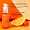 Andalou Naturals Turmeric + C Enlighten Serum, Skin Smoothing Serum with Vitamin C & Turmeric, Anti Aging Skin Care, Diminish Sun Damage and Refine Skin, 1.1 Fl Oz - Image 2