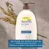 Aveeno Skin Relief Fragrance-Free Body Wash with Triple Oat Formula, Gentle Daily Cleanser for Sensitive Skin Leaves Itchy, Dry Skin Soothed & Feeling Moisturized, Sulfate-Free, 33 fl. oz - Image 2