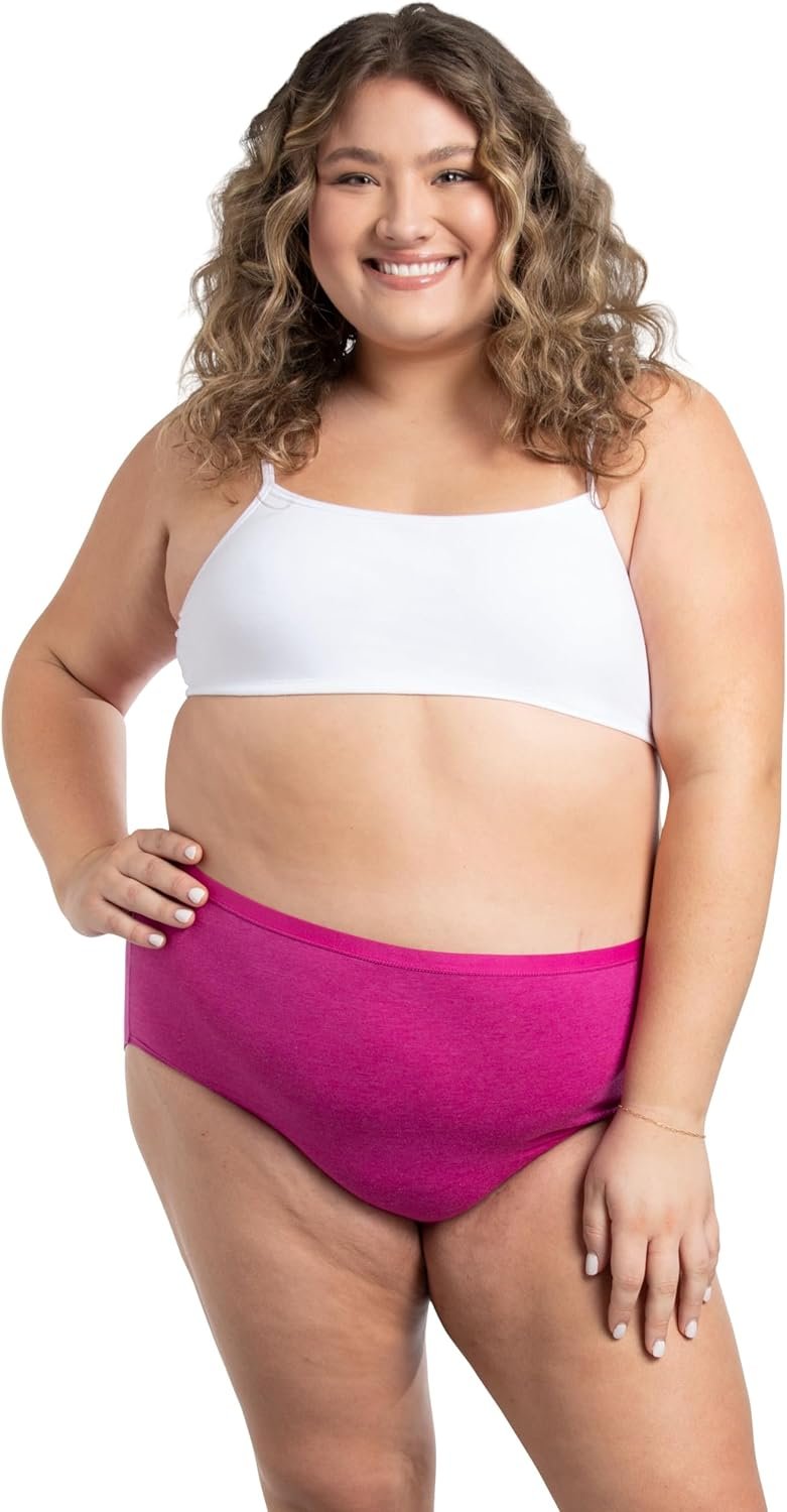 Fruit of the Loom Women's 360° Stretch Underwear, High Performance Stretch for Effortless Comfort, Available in Plus Size - Image 2