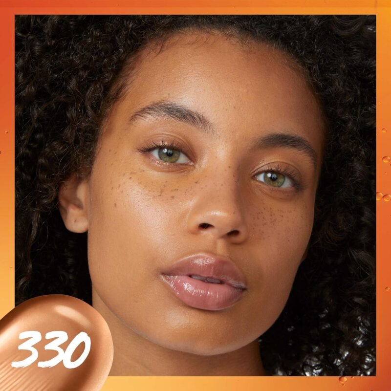 Maybelline Super Stay Up to 24HR Skin Tint, Radiant Light-to-Medium Coverage Foundation, Makeup Infused With Vitamin C, 330, 1 Count - Image 2