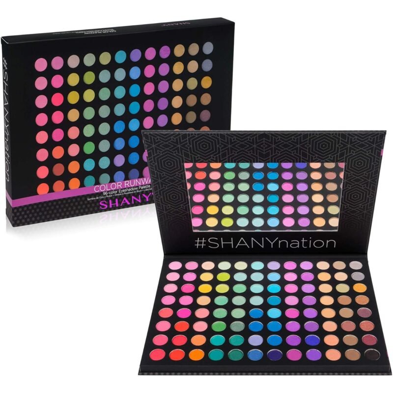 SHANY 96 COLOR RUNWAY Eyeshadow Palette - Highly Pigmented Blendable Natural and Matte Eye shadow Colors Professional Makeup Eye shadow Palette - Image 2