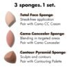 e.l.f. Total Sponge Set, Multi-use Makeup Sponge Set For Flawless Blending, Great For Powder Or Liquid Concealer & Foundation, Vegan & Cruelty-Free - Image 3