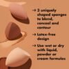 e.l.f. Total Sponge Set, Multi-use Makeup Sponge Set For Flawless Blending, Great For Powder Or Liquid Concealer & Foundation, Vegan & Cruelty-Free - Image 4