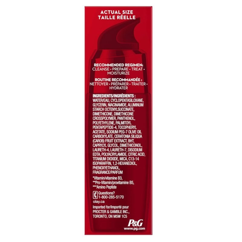 Olay Serum, Regenerist Light Gel Face Mousturizer, Fragrance-Free - Anti-Aging, Anti-Wrinkle, Hydrating, Firming, Smoothening, Improves Fine Lines and Elasticity - Amino Peptide Complex, 1.7 oz - Image 10