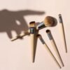 EcoTools Makeup Brush Set for Eyeshadow, Foundation, Blush, and Concealer with Bonus Storage Case, Start the Day Beautifully, Travel Friendly, 6 Piece Set - Image 5