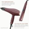Conair Limited Edition Bundle | INFINITIPRO by CONAIR Hair Dryer with Diffuser - and - Conair Double Ceramic 1-inch Digital Flat Iron | Plum | Amazon Exclusive - Image 3