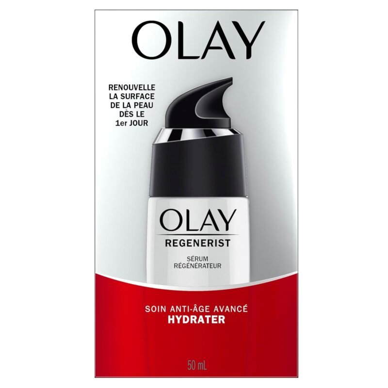 Olay Serum, Regenerist Light Gel Face Mousturizer, Fragrance-Free - Anti-Aging, Anti-Wrinkle, Hydrating, Firming, Smoothening, Improves Fine Lines and Elasticity - Amino Peptide Complex, 1.7 oz - Image 2