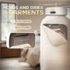 MOJOCO Portable Clothes Dryer - Mini/Compact Dryer for Apartment, RV, Travel - Small Quiet Fast-Drying Machine with Adjustable Timer & Wrinkle-Reducing Heat - Image 6