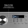 Kenmore 7.0 cu. ft. Front Load Gas Dryer-with Guard to Reduce Wrinkles & Static-Sanitize and Smart Sensor Drying-LED, White - Image 4