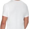 Hanes Men's Undershirt, Underarm Sweat Blocking Tee, White Crewneck T-Shirt, 3-Pack - Image 3