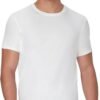 Hanes Men's Undershirt, Underarm Sweat Blocking Tee, White Crewneck T-Shirt, 3-Pack - Image 2